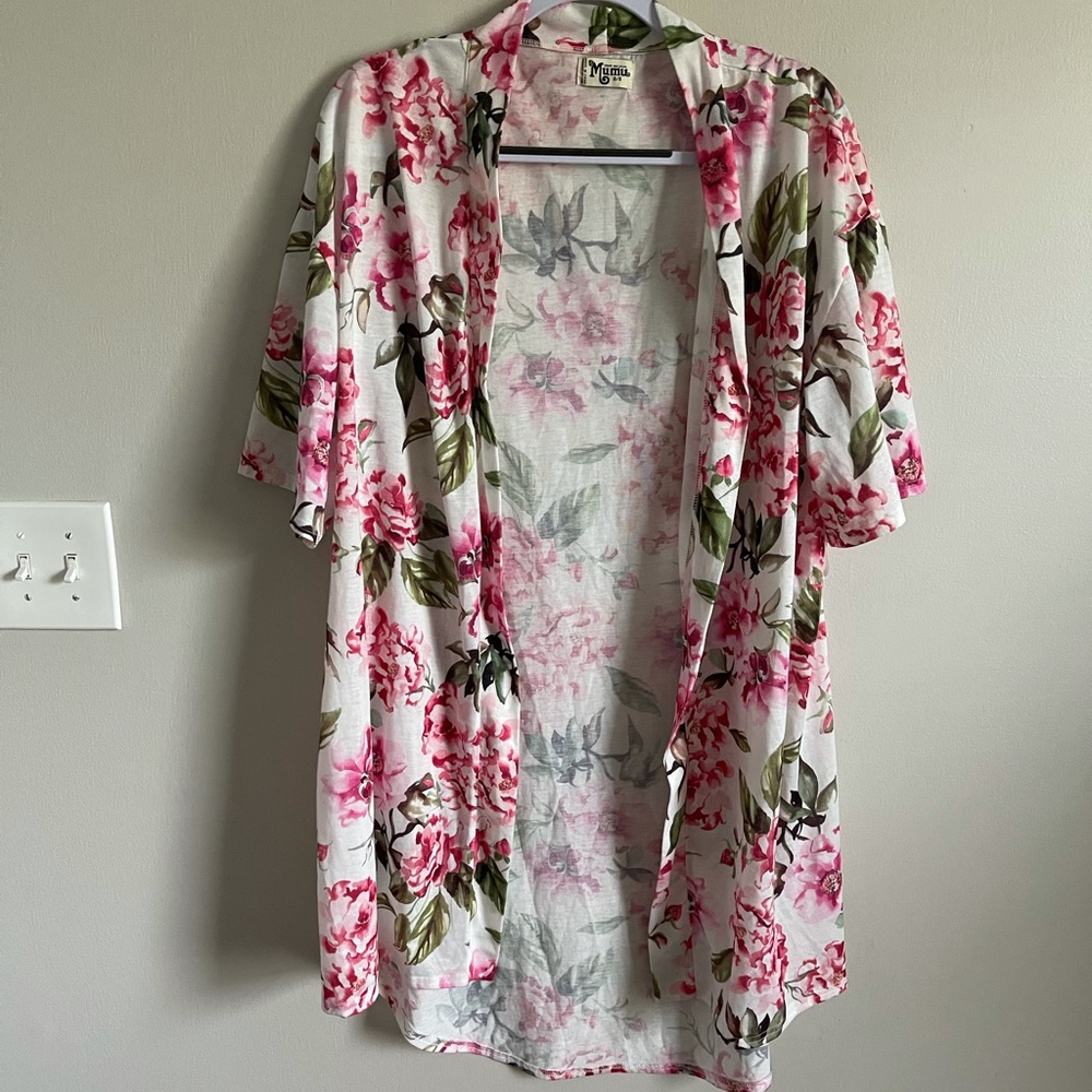 Show Me Your MuMu Floral Robe - Picture 4 of 6